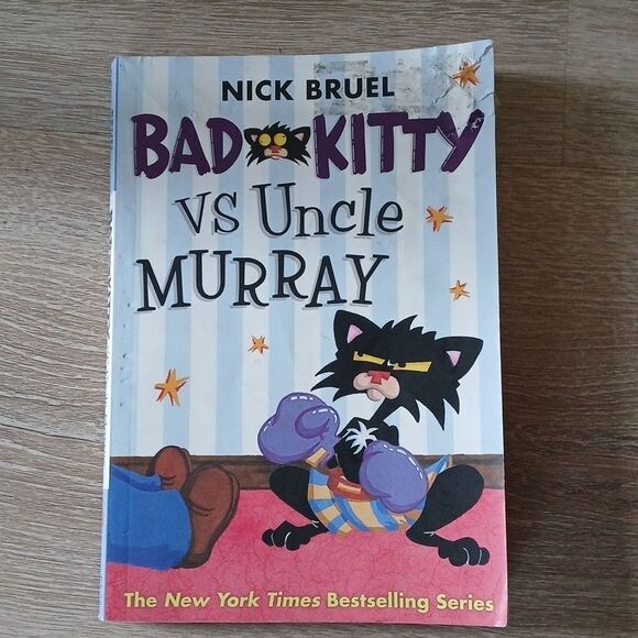 Bad Kitty VS Uncle Murray Graphic Novel Nick Bruel 2010 - Picture 6 of 13